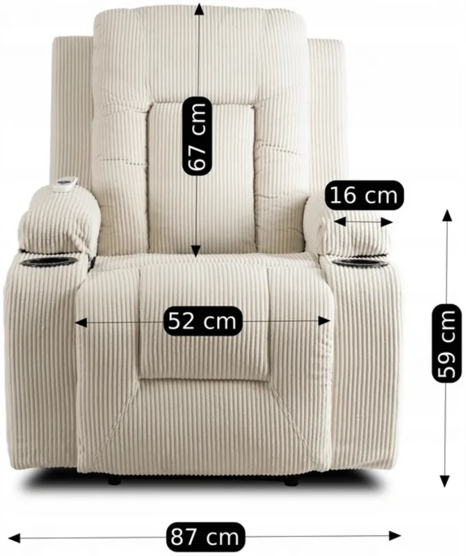 Fotel masujący Box