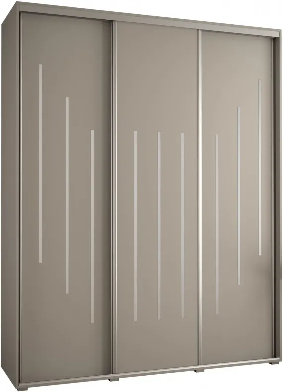 Szafa przesuwna wysoka Dakota 8 200 głębokość 60 cm wysokość 235,2 cm