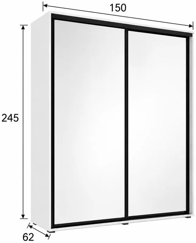 Szafa przesuwna A1 150x245