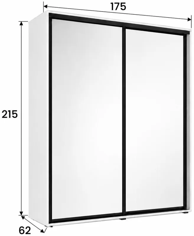 Szafa przesuwna A1 175x215