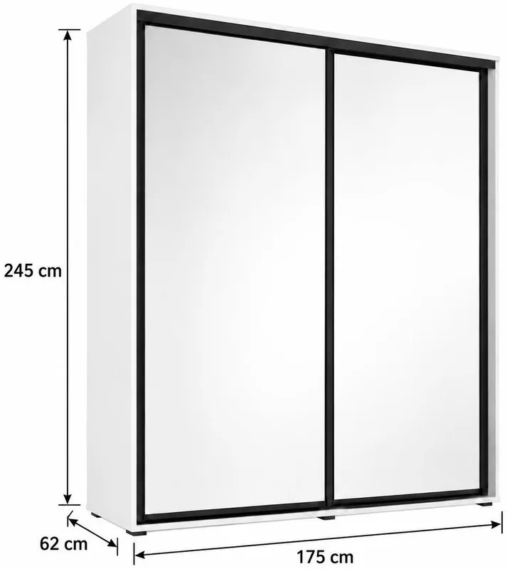 Szafa przesuwna A1 175x245