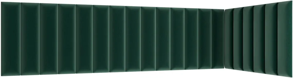 Sada čalouněných panelů Quadratta 210x90x60 cm