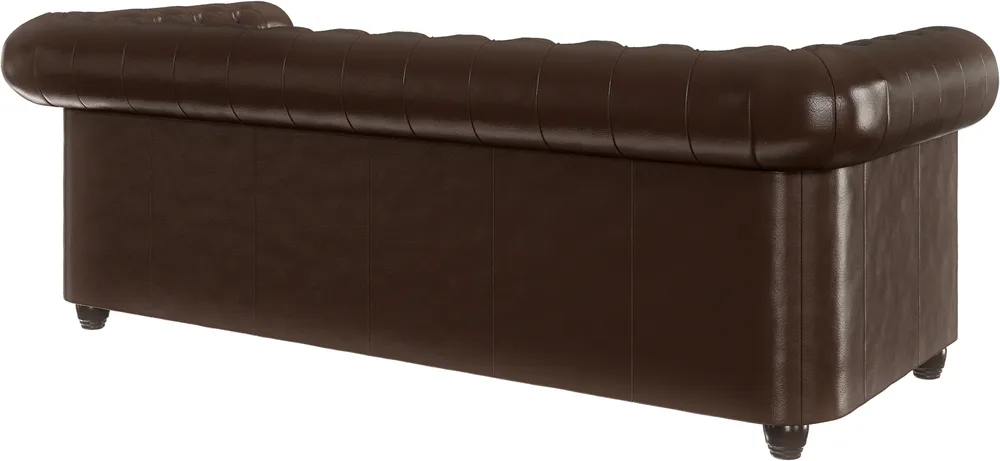 Zestaw Chesterfield York z sofą 2 i 3-osobową oraz fotelem
