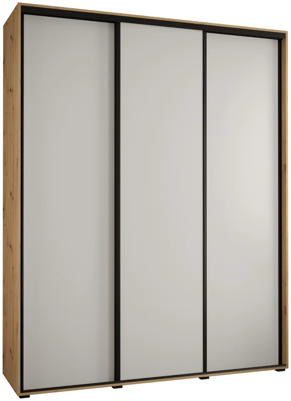 Šatní skříň s posuvnými dveřmi Davos 1 190 45 cm hloubky