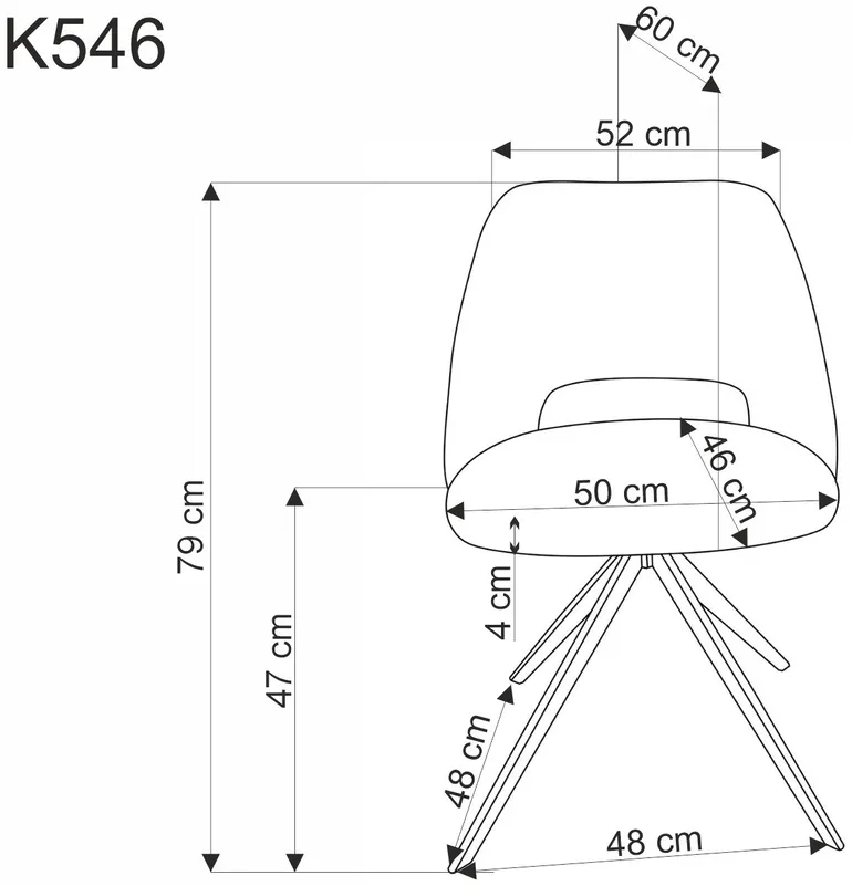 Krzesło K546 