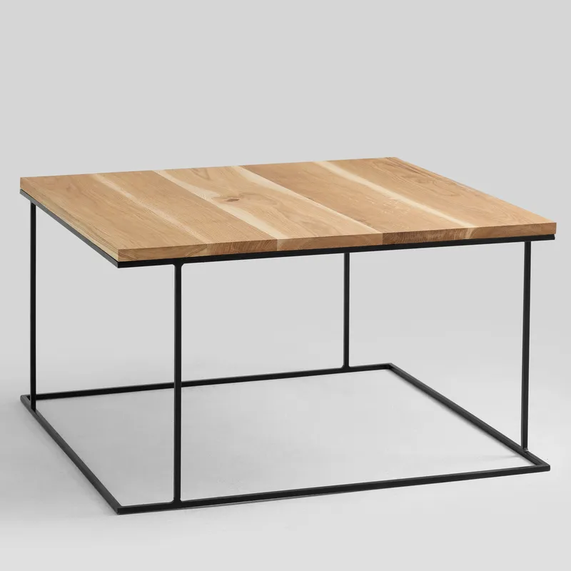 Stolik 100x100 Walt Solid Wood