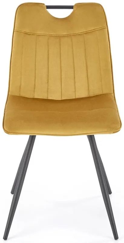 Jedálenská stolička K-521 horčicová