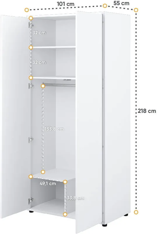 Šatní skříň Bed Concept