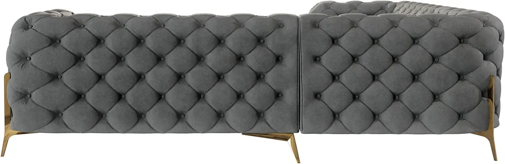 Narożnik Chesterfield Chelsea Bis bez funkcji spania