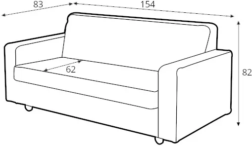 Sofa 2-osobowa Zugo