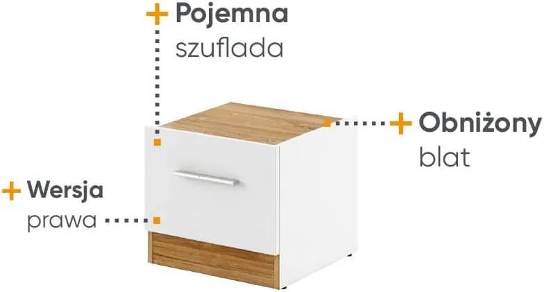 Szafka nocna prawa Dentro