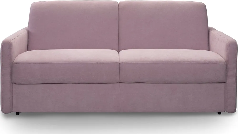 Sofa 2-osobowa Ema PRO z funkcją spania typu stelaż włoski i pojemnikiem
