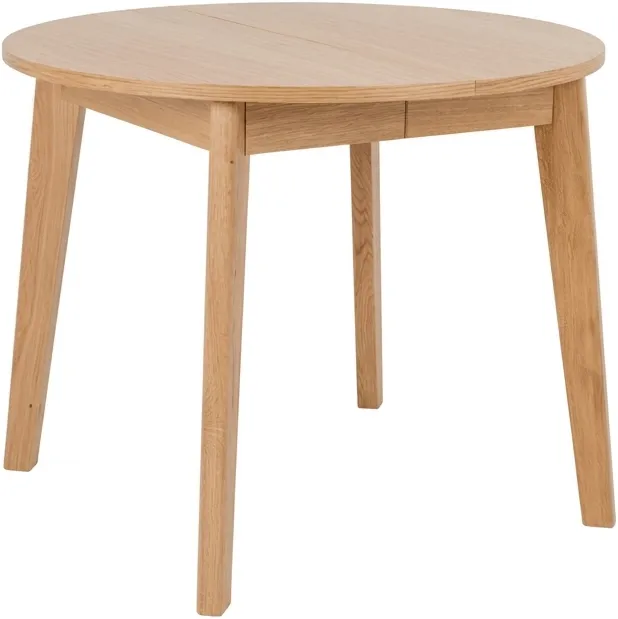 Kulatý stůl 95 cm z masivního dřeva Woodyou