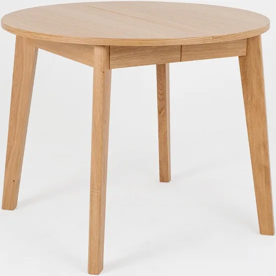 Kulatý stůl 95 cm z masivního dřeva Woodyou