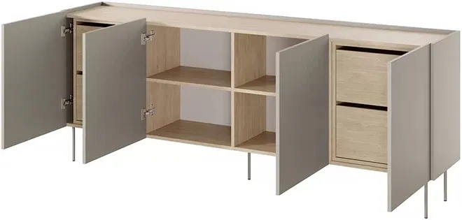 Komoda Desin 220 cm z 4 szufladami