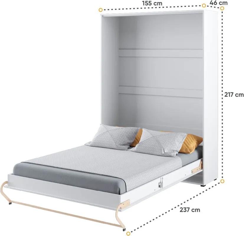 Sklápěcí postel vysoká 140 Concept Pro