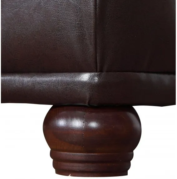 Taburet Chesterfield York 100x100 cm