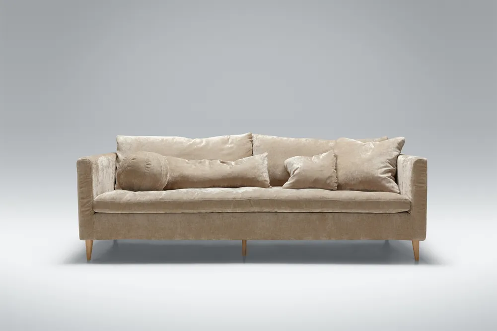 Sofa 3-osobowa Lill z poszyciem luźnym z rzepem