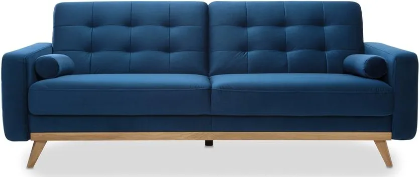 Sofa Nova z wygodną funkcją spania oraz pojemnikiem na pościel