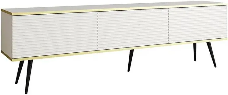 TV stolek Oro MDF 175 na černých nožkách