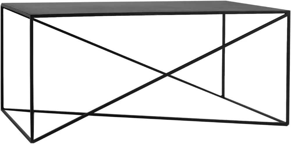 Stolik kawowy100x60 cm Memo Metal