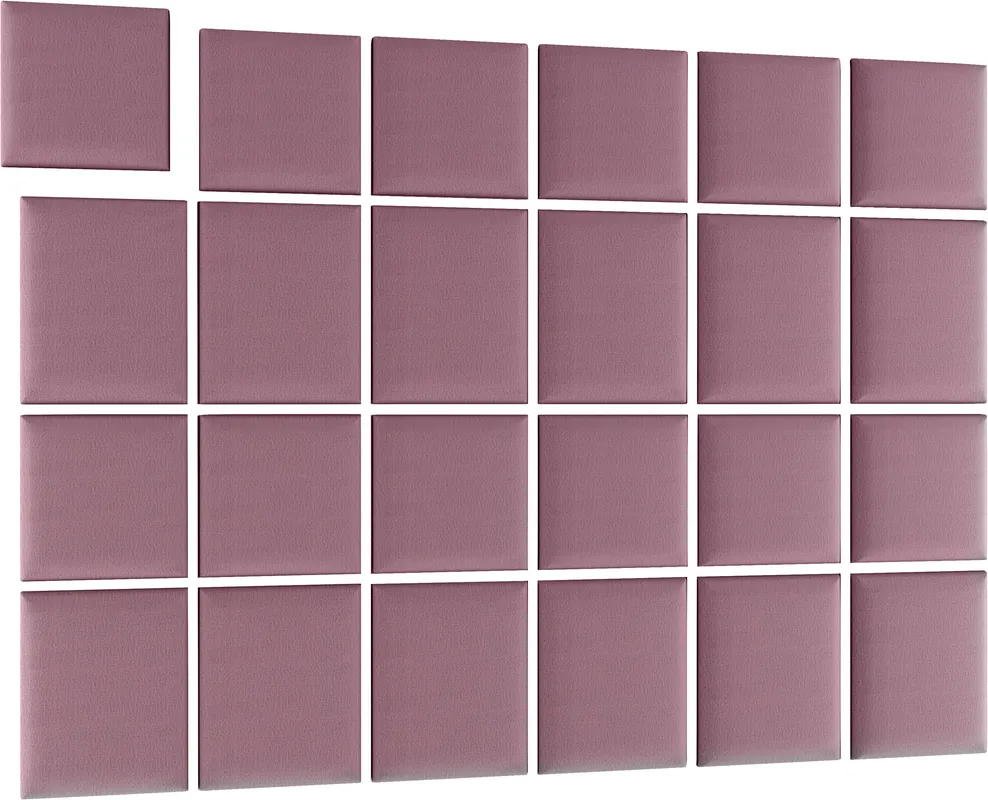 Súprava čalúnených panelov Quadratta 240x180 cm