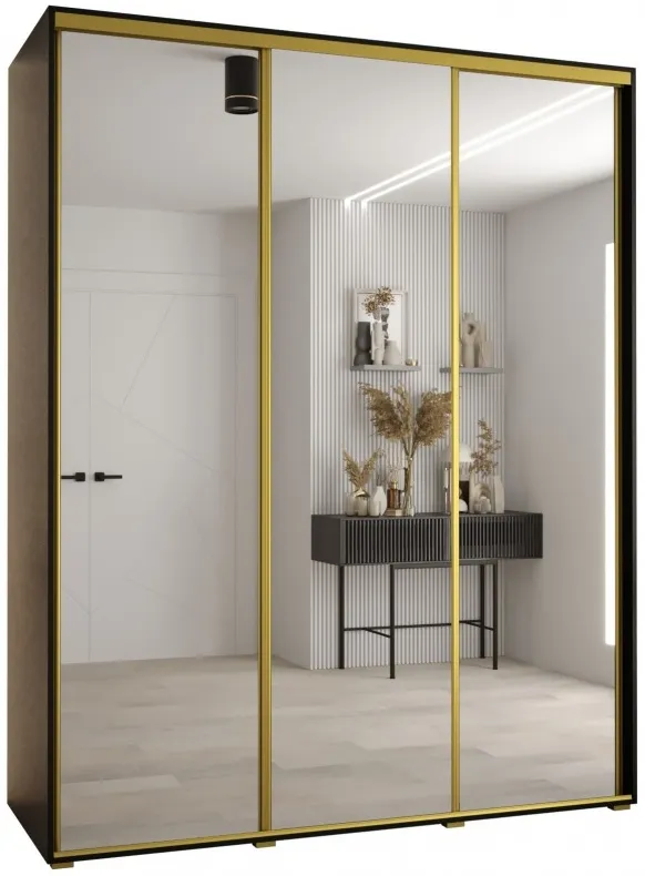 Skriňa s posuvnými dverami Davos 2 190 cm 60 cm hĺbky