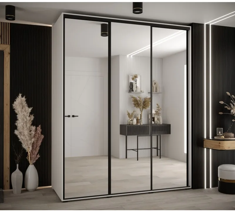 Skriňa s posuvnými dverami Davos 2 190 cm 60 cm hĺbky