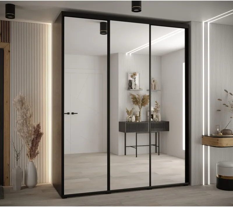 Skriňa s posuvnými dverami Davos 2 190 cm 60 cm hĺbky