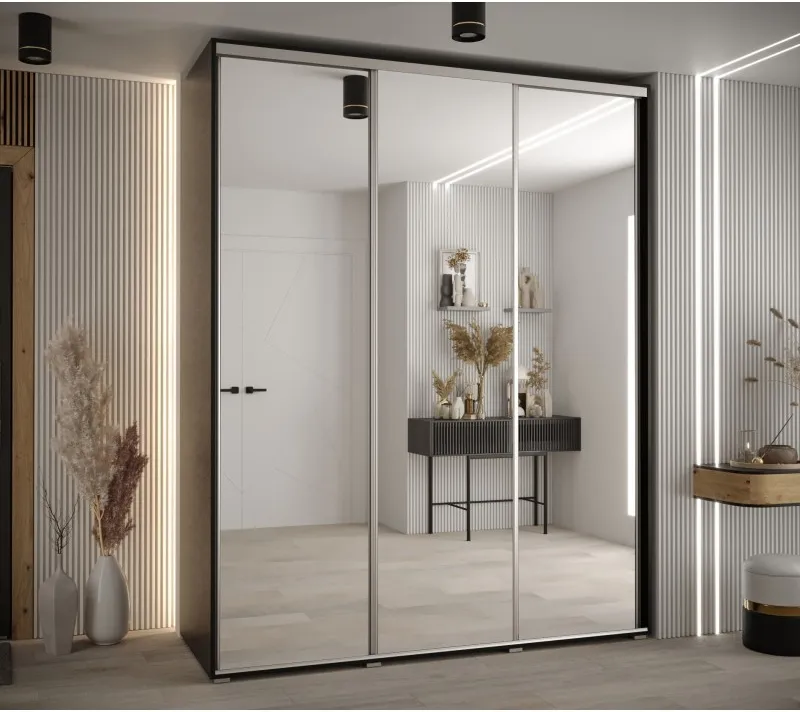 Skriňa s posuvnými dverami Davos 2 190 cm 60 cm hĺbky