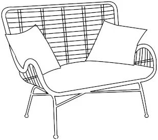Sofa ogrodowa Ikaro