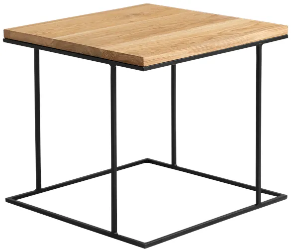 Konferenční stolek na kovových rámech 50 Walt Solid Wood