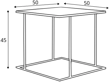 Stolik 50 Walt Solid Wood