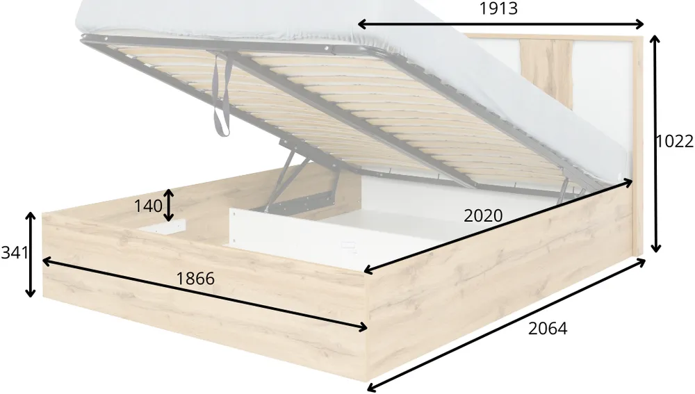 Postel 160 Wood II