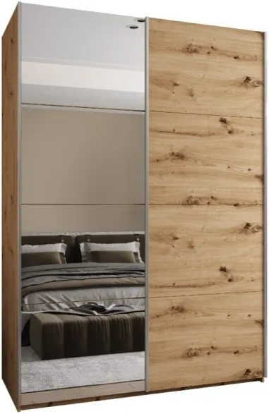 Szafa przesuwna z lustrem Lux 3 190