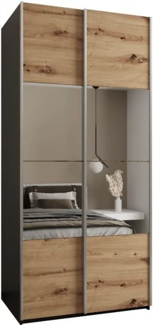 Szafa przesuwna z lustrem Lux 4 110