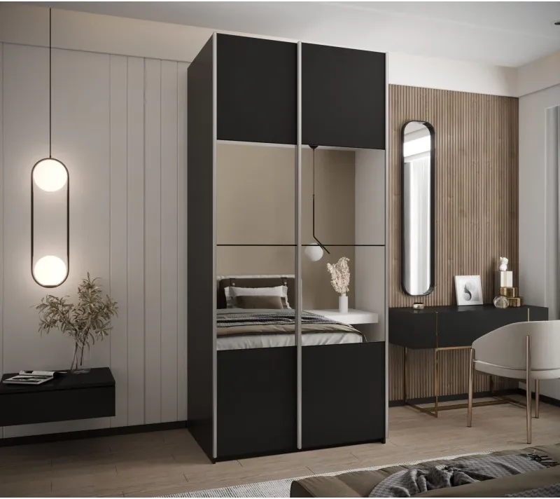 Posuvná skříň se zrcadlem Lux 4 110