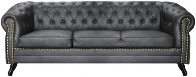 Sofa 3-osobowa bezfunkcyjna Chesterfield Glasgow