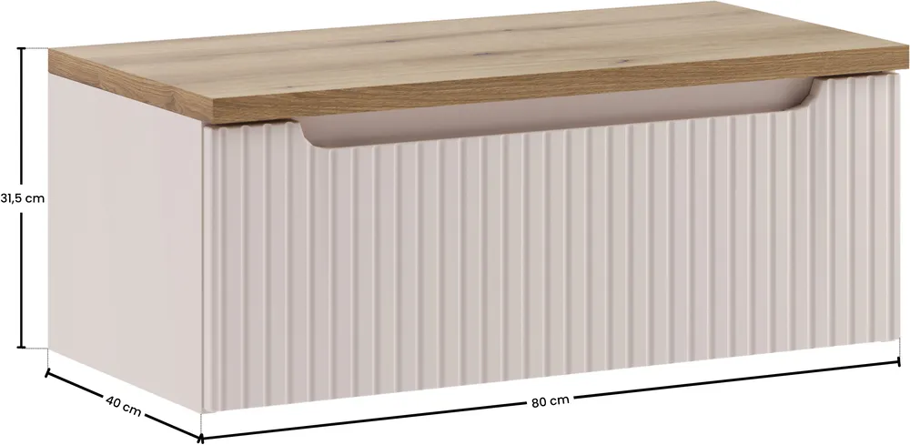 Szafka pod umywalkę Nova Cashmere