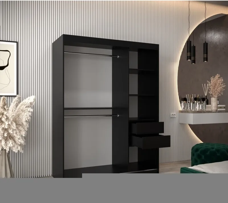 Šatní skříň s posuvnými dveřmi Dome 3 150