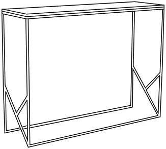 Konzolový stolek 100x30