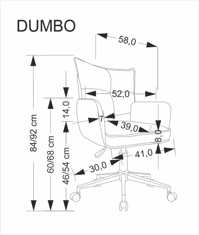 Křeslo Dumbo