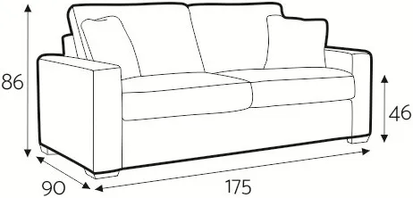 Sofa 2.5-osobowa Phoenix