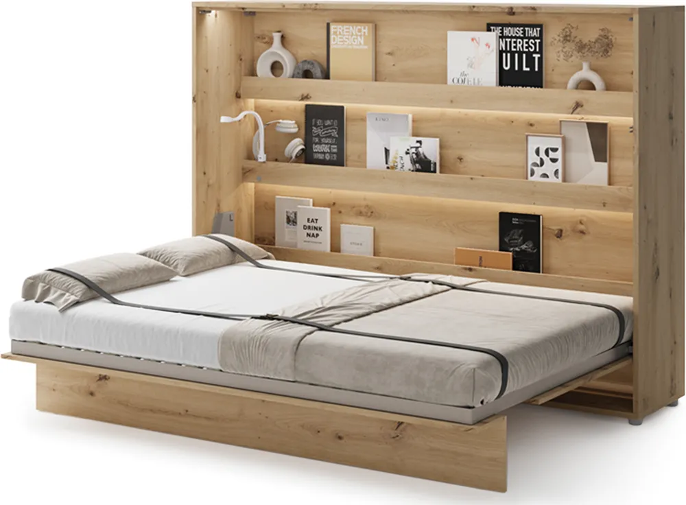 Sklápěcí postel vodorovná 140 Bed Concept