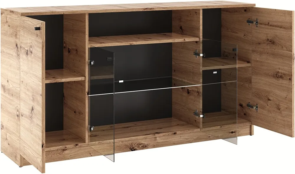 Vitrína Evi I s LED osvětlením