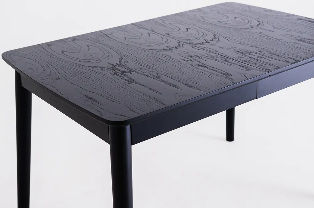 Rozkladací stôl Anton Black 120x80 cm