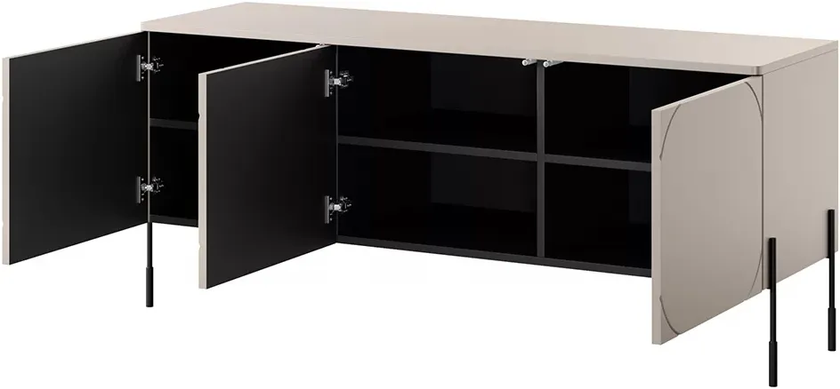 Szafka RTV z półkami Sonatia 150 cm