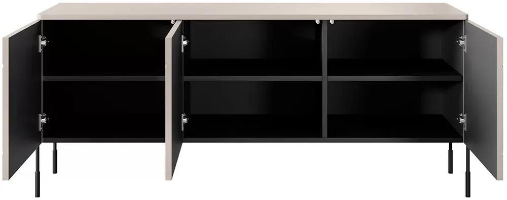 TV stolek s policemi Sonatia 150 cm