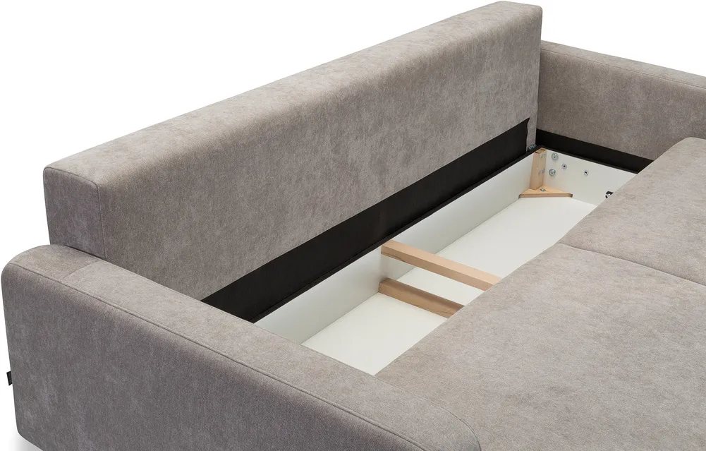 Sofa Bergen z funkcją spania DL i pojemnikiem
