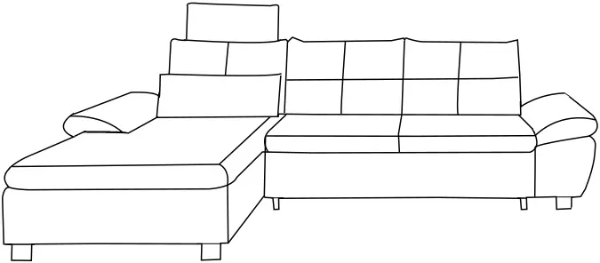 Rohová sedací souprava Madeira